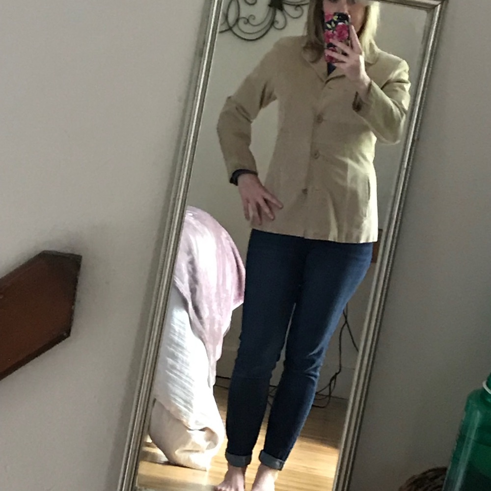 Suede coat